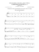 Compendio de Musica Volume 1 - Antonio de Cabezon - Partition