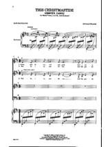 This Christmastide - Donald Fraser - Partition - Chœur
