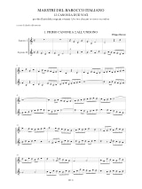 12 Canoni A Due Voci - Partition - Flûte à bec