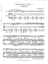 3 Sonates - Violon - BRAHMS - Partition - Violon