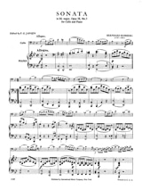 Sonate en si bémol maj. op. 38 n° 3 - ROMBERG - Partition