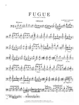 Fugue in the style of Handel - Gaspar Cassado - Partition