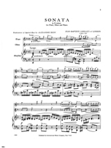 Triosonate D Minor Op.2 N°4 - LOEILLET - Partition - Trios