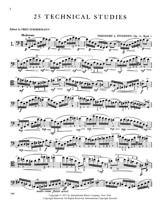 25 Technical Studies Op.14 Volume 1 - Theodor A. Findeisen - Partition