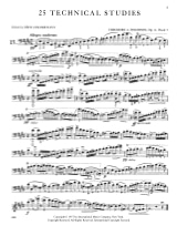 25 Technical Studies Op.14 Vol.3 - Théodor Findesein - Partition