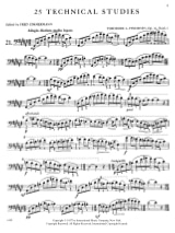 25 Technical Studies Op. 14 Volume 4 - (Zimmermann) Findeisen