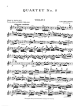 Quartet n° 8 B flat major - Parts - BOCCHERINI - Partition - Quatuors