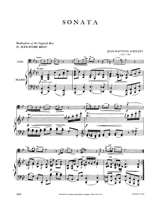Sonate en si bémol majeur - LOEILLET - Partition - Violoncelle