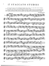 17 Staccato Studies - Reginald Kell - Partition - Clarinette