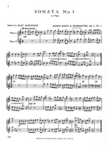 2 Sonatas C major and g minor - 2 Flutes - BOISMORTIER - Partition