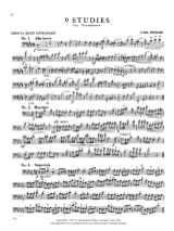 Nine Studies - Carl Pfleger - Partition - Trombone