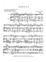Sonata in G major - Nicola Antonio Porpora - Partition - Alto