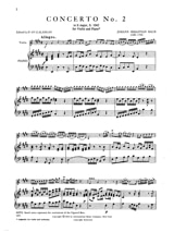 Concerto n° 2 in E major BWV 1042 - Violin - BACH - Partition - Violon