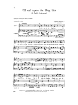 I'll Sail Upon The Dog Star Voix Haute - Purcell - Partition