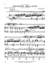 Polonaise brillante op. 3 - CHOPIN - Partition - Violoncelle