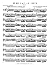 40 Grand Studies - Volume 2 - Flute - Antonio Clemente Peichler