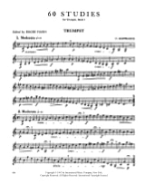 60 Studies Book 1 - Georg Kopprasch - Partition - Trompette