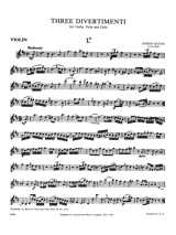3 Divertimenti - Parts - HAYDN - Partition - Trios