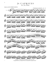 24 Etudes op. 26 - Théobald Boehm - Partition - Flûte traversière