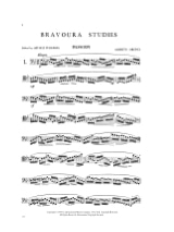 Bravoura studies - Alberto Orefici - Partition - Basson