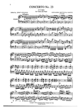 Concerto n° 23 in G Major - VIOTTI - Partition - Violon