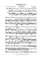 Concerto Clarinette n° 1 ut mineur op. 26 - SPOHR - Partition