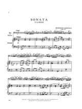 Sonata in A minor - Bassoon piano - Benedetto Marcello - Partition