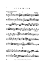42 Caprices - Bassoon - Etienne Ozi - Partition - Basson