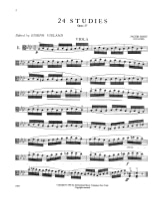 24 Studies op. 37 - Viola Vieland - Jacob Dont - Partition - Alto
