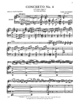 Concerto n°4 en mi mineur op. 31 - Charles Davidoff - Partition