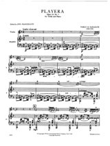 Playera op. 23 n° 1 - SARASATE - Partition - Violon