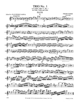 Trio n° 1 in G major op. 71 - Flute violin cello - Parts - Franz Danzi