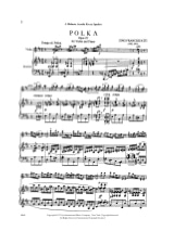 Polka op. 22 - Zino Francescatti - Partition - Violon