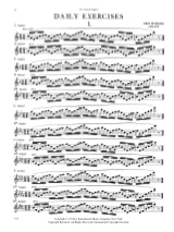 Daily exercises - Flute - John Wummer - Partition - Flûte traversière