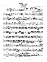 Trio, Opus 86 N° 1 - 3 Flûtes - Friedrich Kuhlau - Partition