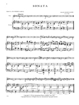 Sonata in Eb major Hob. 3 n° 80 - Flute piano - HAYDN - Partition