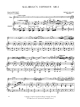Malibran's Favorite Aria - Hautbois et piano - Michael William Balfe