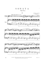 Sonata op. 23 bis - Clarinet piano - CASADESUS - Partition