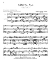10 Sonatas - Volume 2 - Flute piano - HAENDEL - Partition