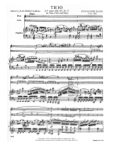 3 Trios Hob. 15 n° 15, 16, 17 - Flute, cello and piano - HAYDN