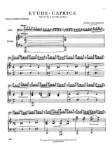 Etude-Caprice op. 54 n° 4 - Georg Goltermann - Partition - Violoncelle