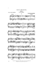 6 Duets op. 74 - DEVIENNE - Partition - Clarinette
