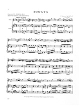 Sonata in E minor op. 68 n° 5 - Flute piano - DEVIENNE - Partition