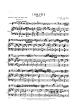 I Palpiti Opus 13 - Violon - PAGANINI - Partition - Violon