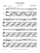Notturno in G op. 133 - Salomon Jadassohn - Partition