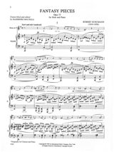 Fantasy Pieces Opus 73 - SCHUMANN - Partition - Cor