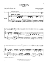 Andaluza - Danza N° 5 - GRANADOS - Partition - Cor