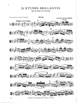 Etudes Brillantes op. 36 - Book 2 - Viola Pagels - MAZAS - Partition