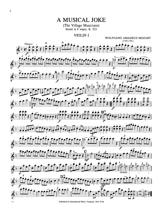 A Musical Joke The Village Musicians, Kv 522 - 2 Cors-Quatuor A Cordes