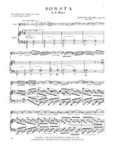 Sonata in D major, op. 78 - Viola - BRAHMS - Partition - Alto